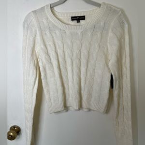 Almost Famous sweater skirt set